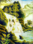 Falls landscape