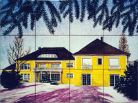 House in the snow