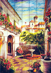 Patio with fountain 1