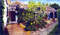 Garden in a house