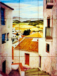 Stair Street in Ronda