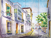 Street at Fuengirola