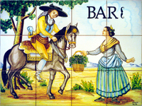 Horseman and peasant