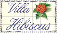 Enseigne Villa Hibiscus
