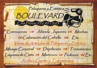 Enseigne Coiffeur  Boulevard