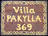 Enseigne Villa Pakylla
